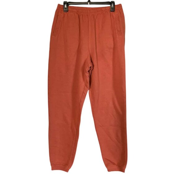Blair Burnt Orange Thick Sweatpants - Picture 1 of 4